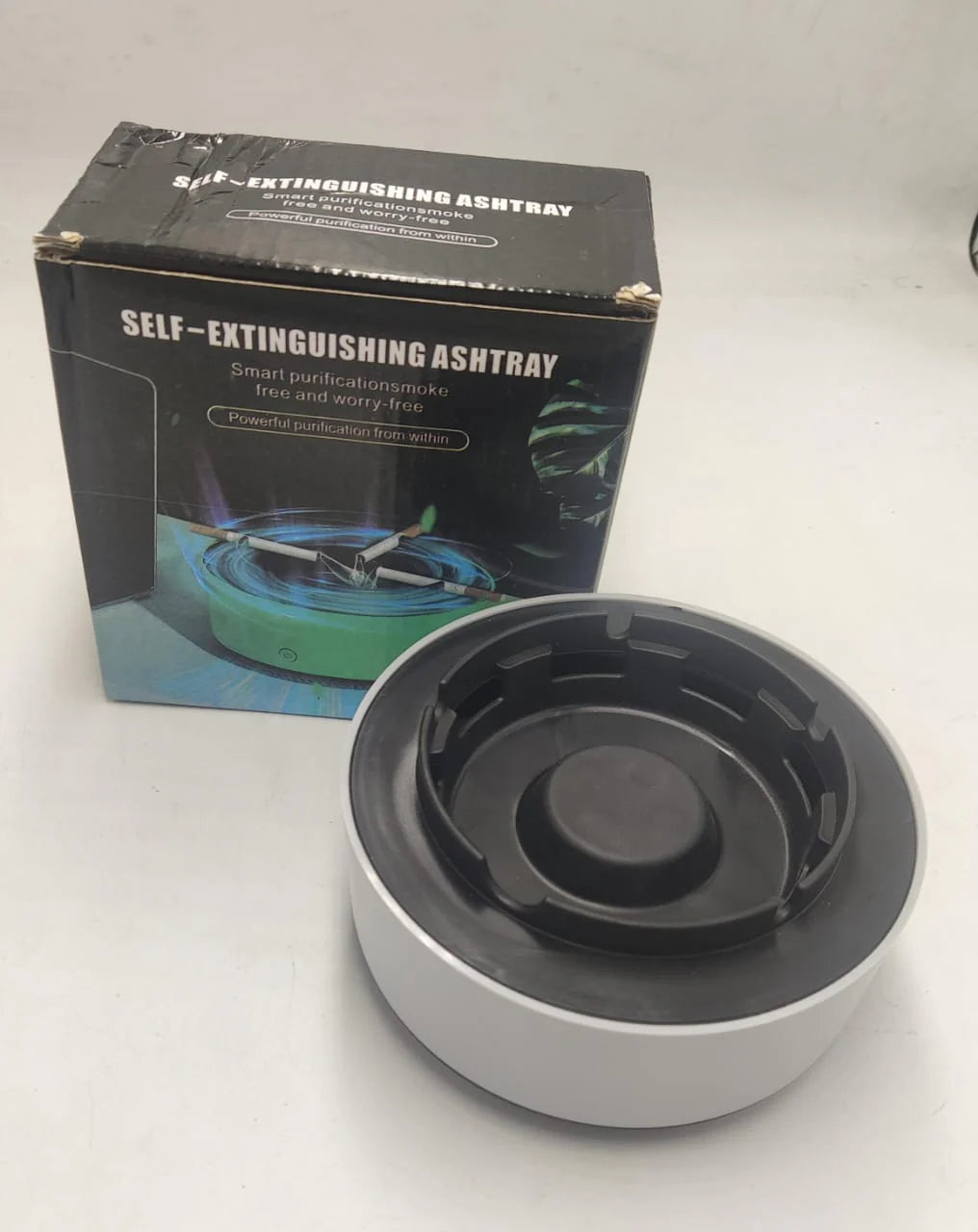 Electronic Intelligent Ashtray Air Purifier